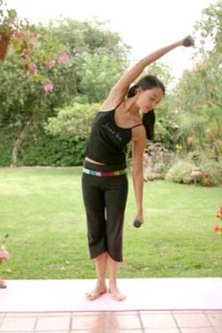Lateral Bend - To learn more:  http://www.womenfitness.net/xbx_plan.htm